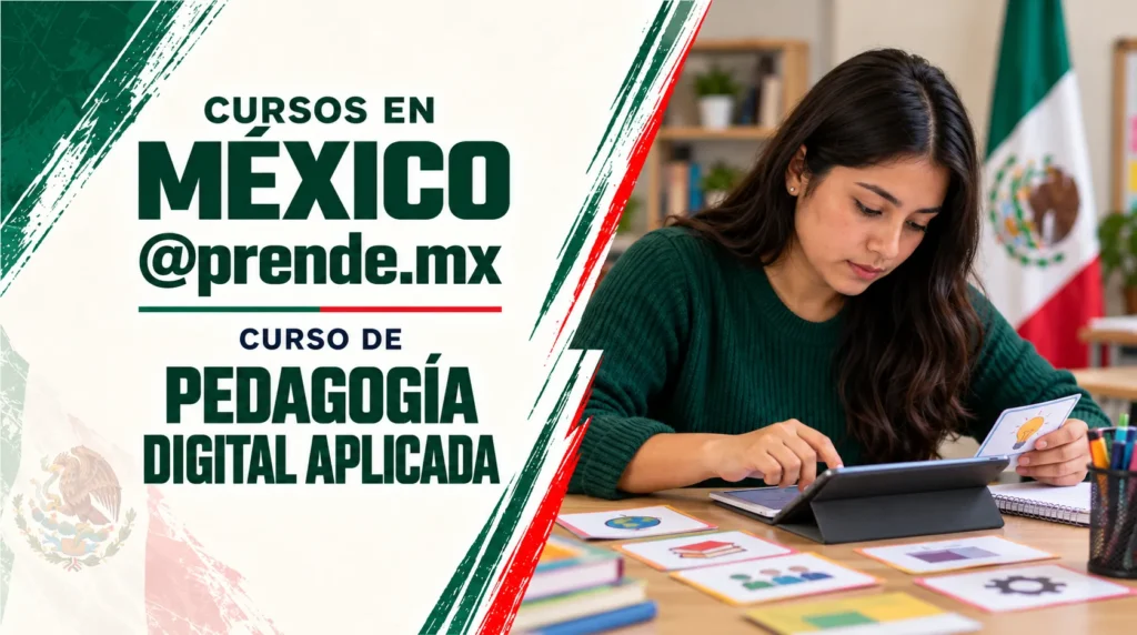 Curso de pedagogía digital aplicada @prende.mx México